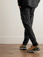 Stone Island - Slim-Fit Cotton-Blend Twill Cargo Trousers - Black