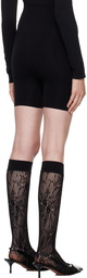 Swedish Stockings Black Livia Shaping Shorts