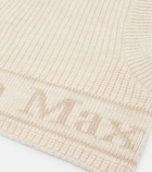 Max Mara Gong logo wool ski mask
