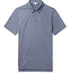 James Perse - Supima Cotton-Jersey Polo Shirt - Blue