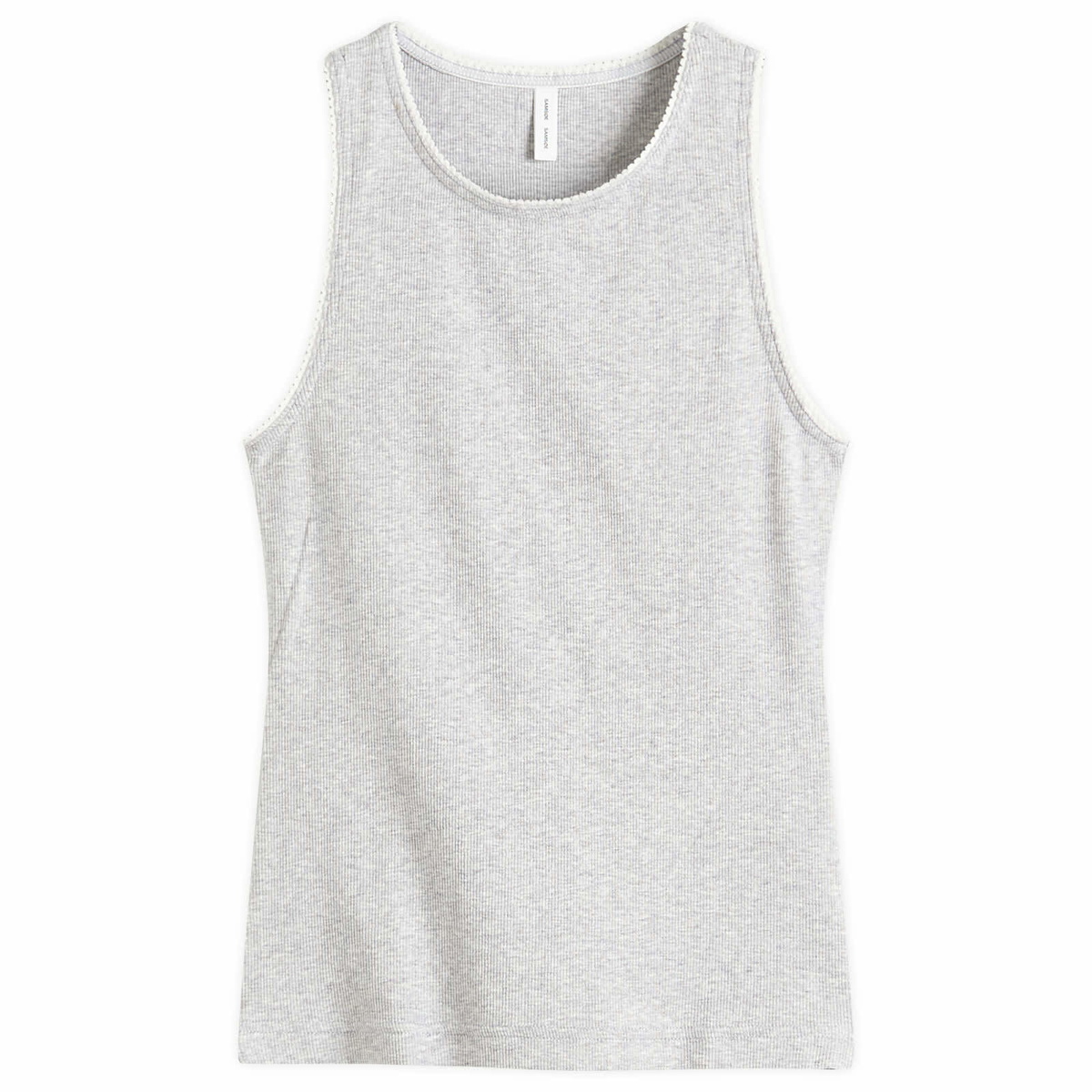 Samsøe Samsøe Women's Sajune Tank Top in Light Grey Mel.