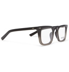 Native Sons - Yazzi Square-Frame Acetate Optical Glasses - Black