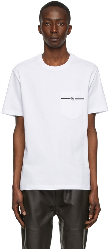 Photo: AMIRI White Cotton T-Shirt