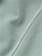 Belstaff - Gauge Logo-Appliquéd Garment-Dyed Cotton-Jersey Hoodie - Green