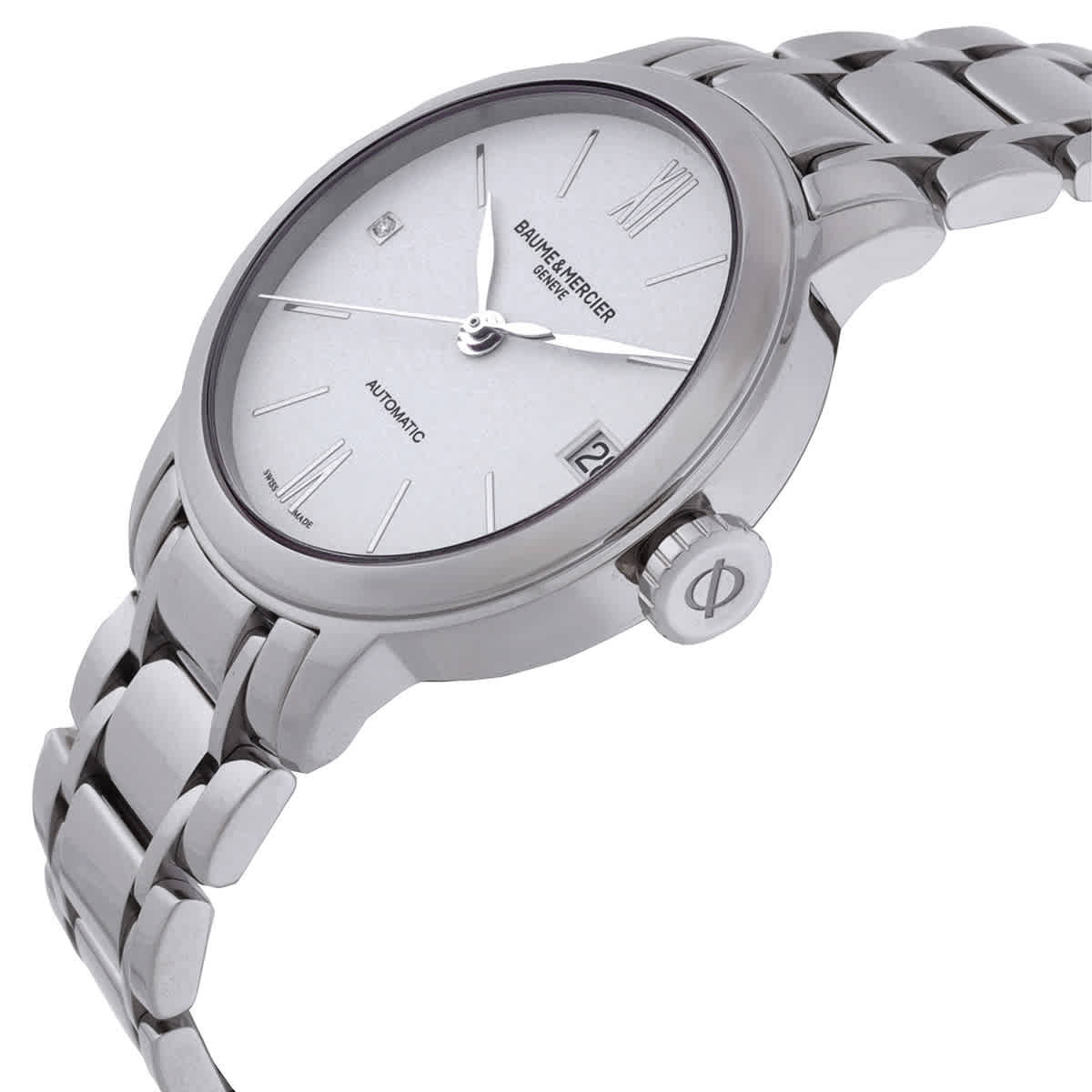 Baume et Mercier Classima Automatic Silver Dial Ladies Watch M0A10312