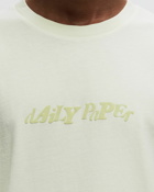 Daily Paper Unified Type Ss T Shirt White - Mens - Shortsleeves