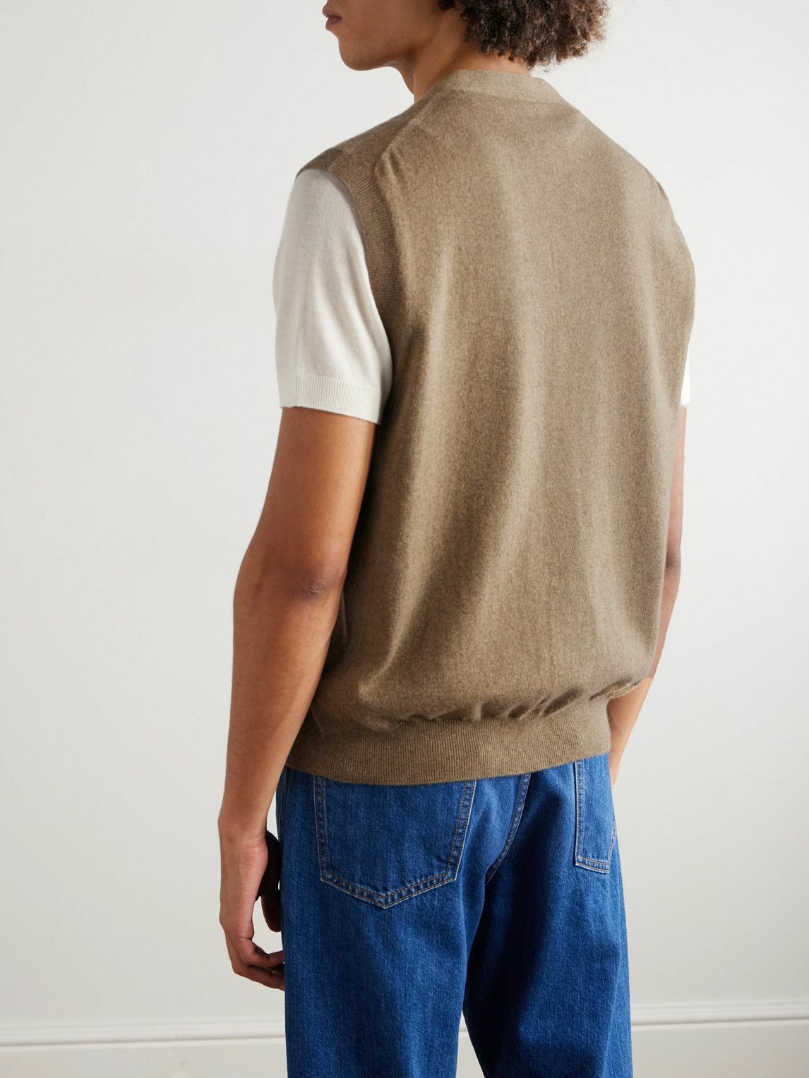 Loro Piana - Baby Cashmere Sweater Vest - Brown