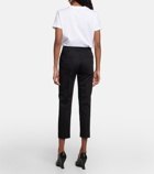 Max Mara - Lince cotton-blend cropped pants