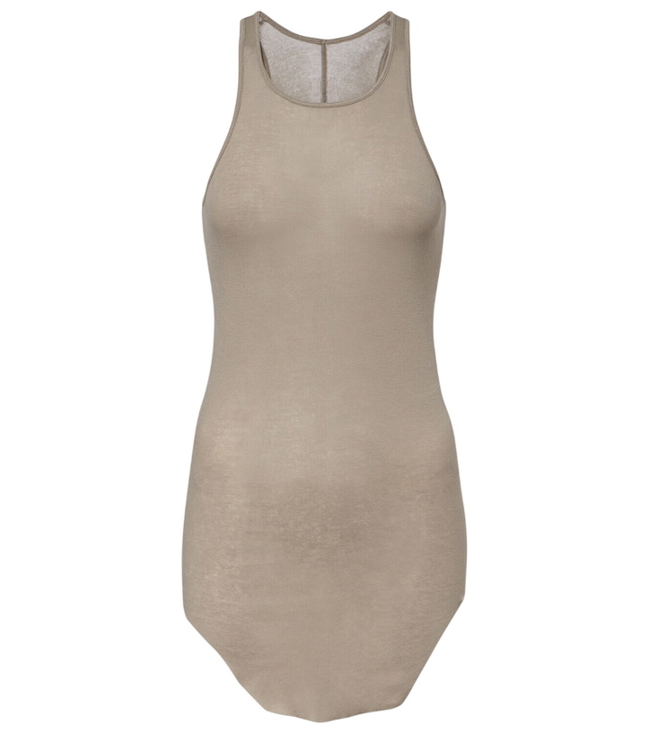 Photo: Rick Owens Ribbed-knit cotton tank top