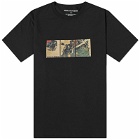 Maharishi Men's Kuroko Triptych T-Shirt in Black