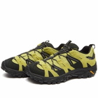 Merrell Men's x Gramicci Moab 2 Siren Sneakers in Dark Citron