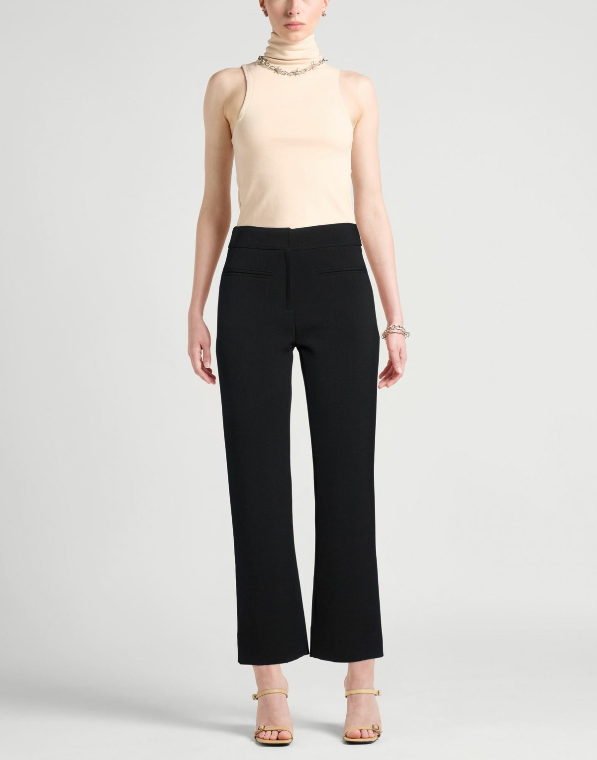 Courrèges Womens Pants in Black