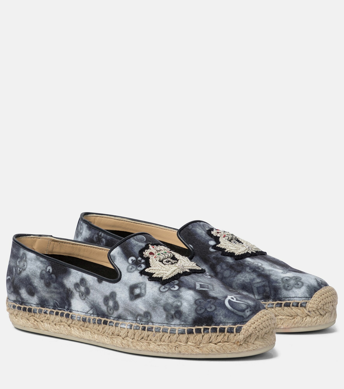 Christian Louboutin denim espadrilles Espadrilles Christian Louboutin Navy size 37 EU in Denim  main image 3