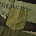 Comme des Garcons Homme Patchwork Military Tee