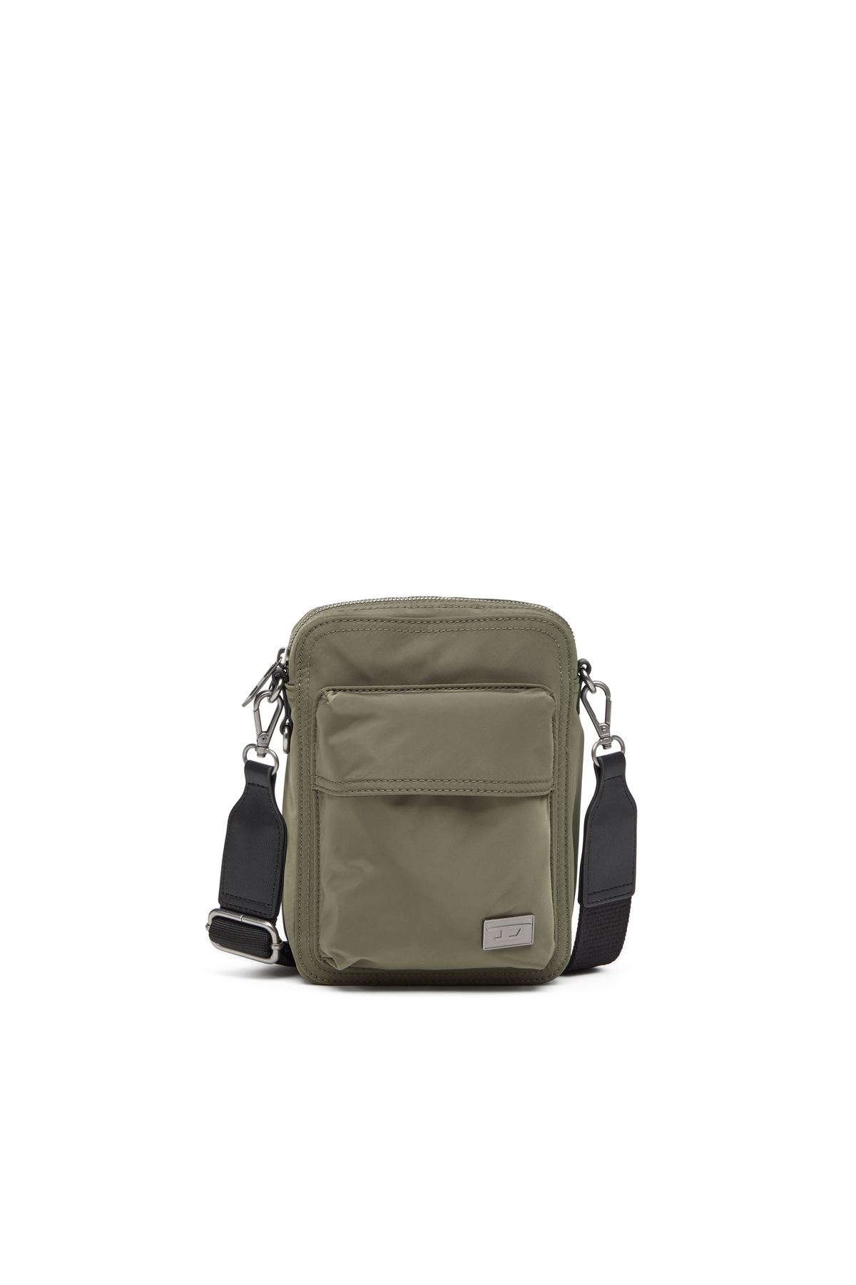 Diesel Multi-Pkts-Crossbody bag in utilitarian shell - Crossbody Bags - Unisex - Green