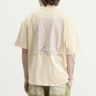 Amiri Men's MA Check Patch Skate T-Shirt in Alabaster