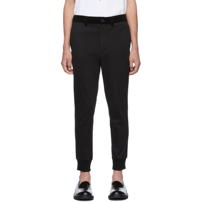 Photo: Junya Watanabe Black Jersey Trousers