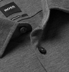 Hugo Boss - Lakes Cotton-Piqué Shirt - Gray