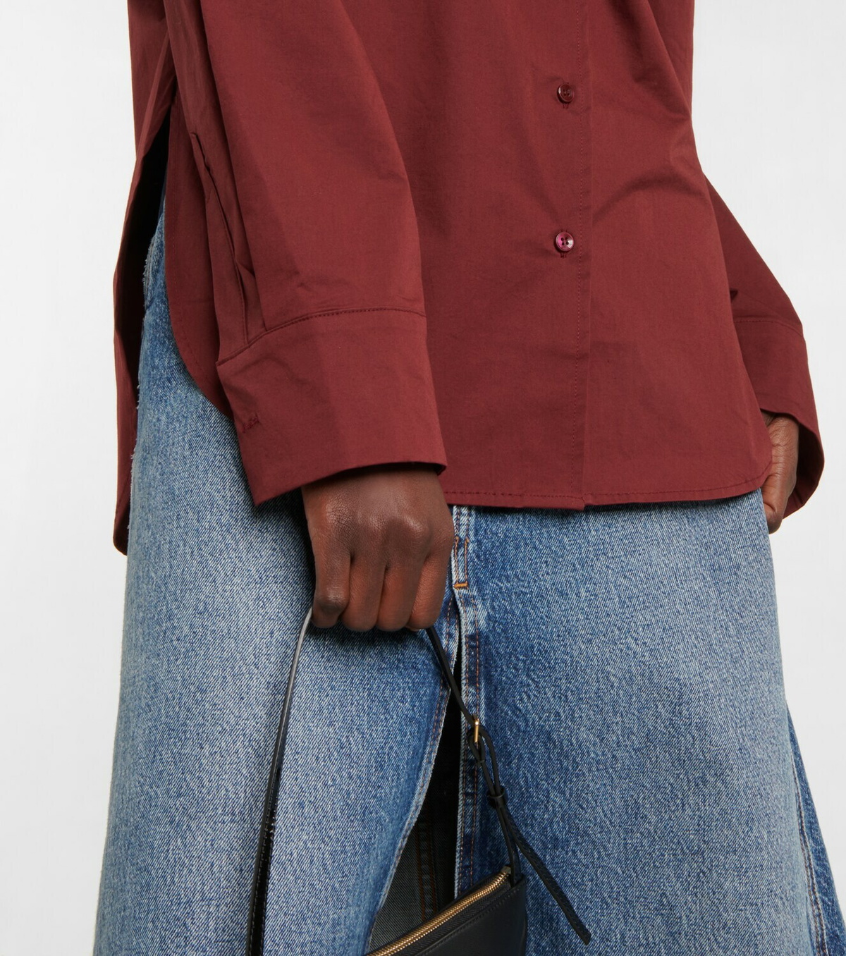 The Frankie Shop - Lui cotton poplin shirt