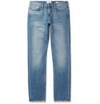 FRAME - L'Homme Slim-Fit Stretch-Denim Jeans - Men - Blue