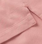 TOM FORD - Garment-Dyed Cotton-Piqué Polo Shirt - Men - Pink