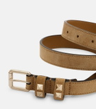 Valentino Garavani Rockstud suede belt