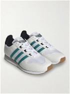 adidas Consortium - EQT Race Walk OG Canvas-Trimmed Suede and Mesh Sneakers - White