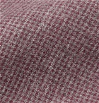 Oliver Spencer - 8cm Brushed Organic Cotton-Blend Jacquard Tie - Red