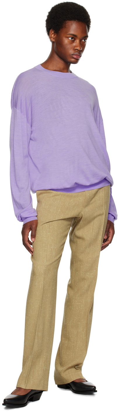 Nanushka Beige Loic Trousers