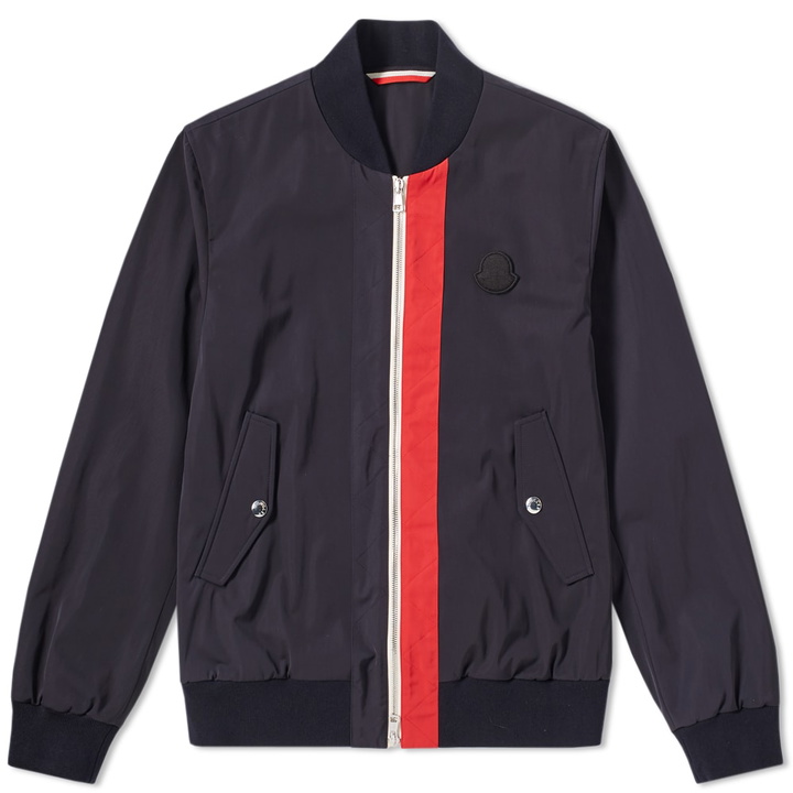 Photo: Moncler Tricolour Placket Joey Bomber Jacket