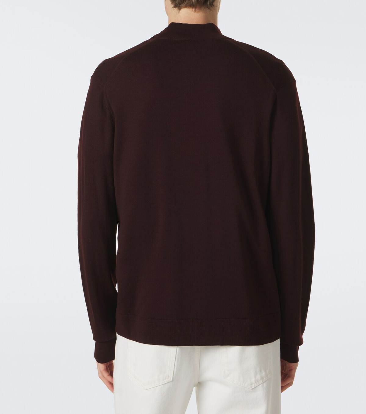 Sunspel Wool half-zip sweater