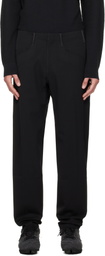 Veilance Black Voronoi Wool Trousers