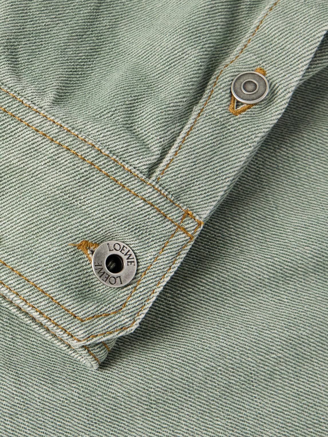 LOEWE - Denim Overshirt - Green