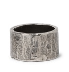 M.Cohen - Oxidised Sterling Silver Ring - Silver