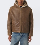 Yves Salomon Reversible shearling and leather jacket