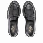 Adieu Men's 159 Piping Loafer in Black