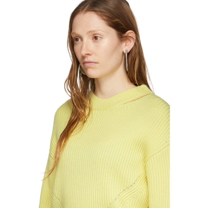 Proenza Schouler Yellow Proenza Schouler White Label Chunky Rib