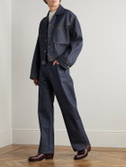 AGOLDE - Afton Wide-Leg Jeans - Blue