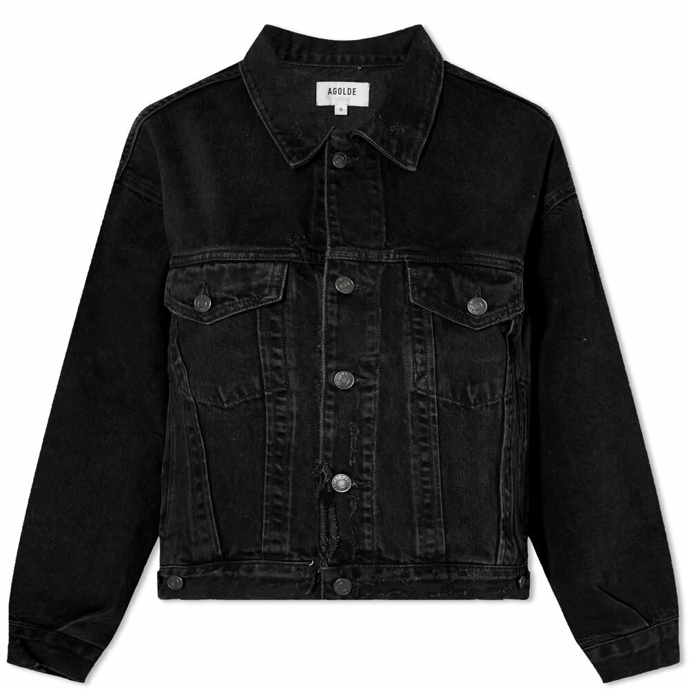 Agolde Women's Charli Denim Jacket in Jagged AGOLDE