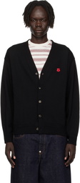 Kenzo Black Kenzo Paris 'Boke Flower' Embroidered Cardigan