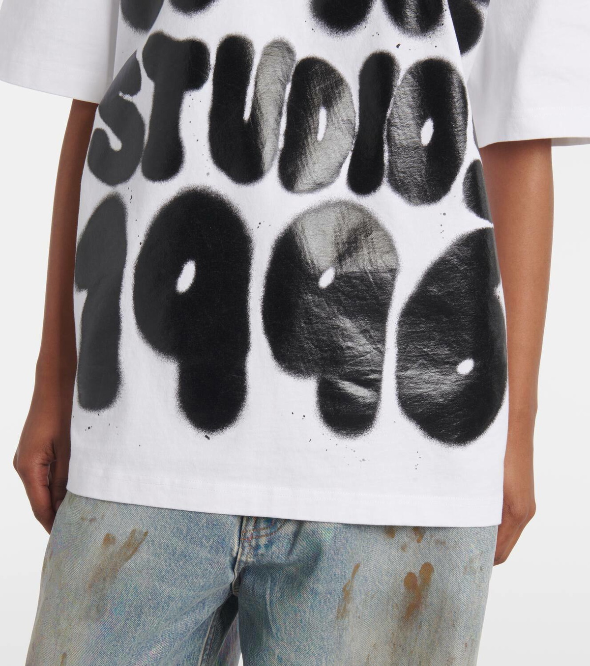 Acne Studios Eresa cotton jersey T-shirt Acne Studios