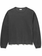 John Elliott - Folsom Distressed Cotton-Jersey T-Shirt - Gray