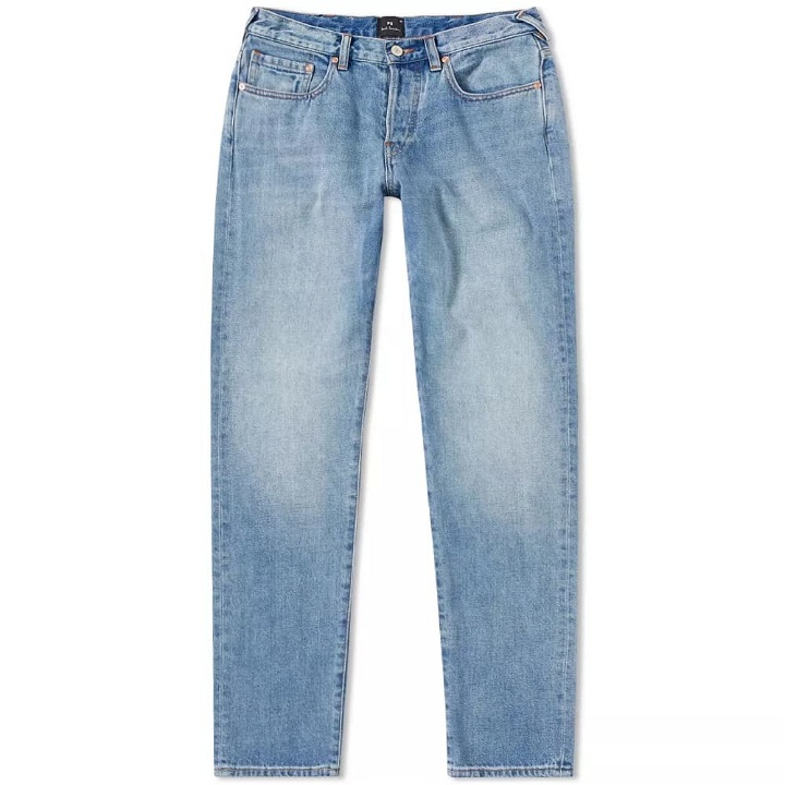 Photo: Paul Smith Tapered Fit Rigid Western Twill Jean Blue