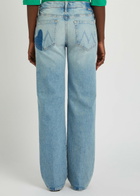 Mother The Mid Rise Rambler Stretch-denim Jeans Blue
