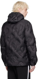 Dolce & Gabbana Black Hooded Down Jacket