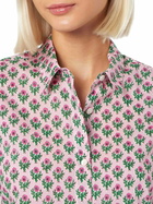 MC2 Saint Barth Woman Cotton Shirt Brigitte With Flower Print