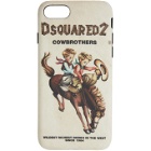 Dsquared2 Multicolor Cowbrothers iPhone 8 Case