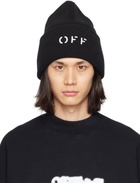 Off-White Black 'OFF' Stamp Beanie