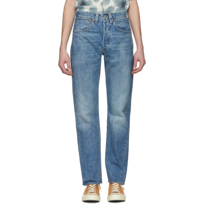 Photo: Levis Made and Crafted Blue Banzai Pipeline Draft Taper Jeans