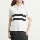 Gimaguas Women's Mister Polo in White/Black